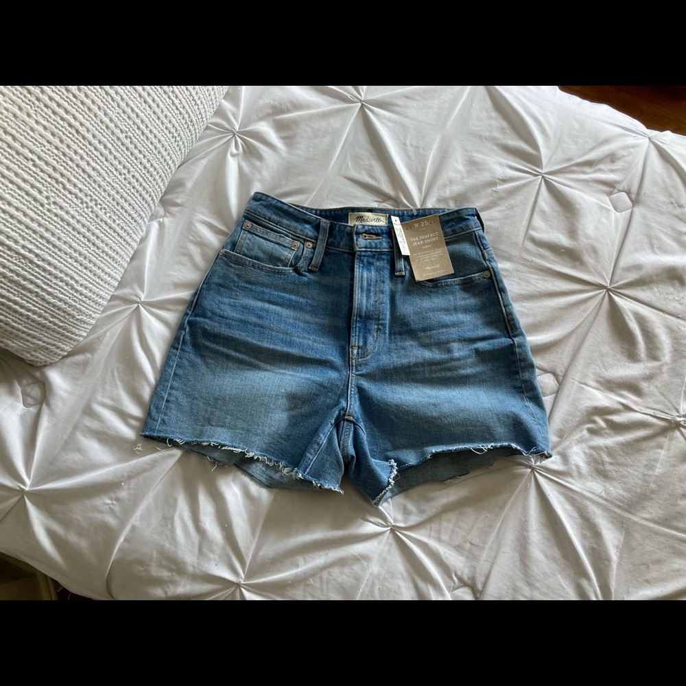 Madewell Curvy Perfect Jean Short